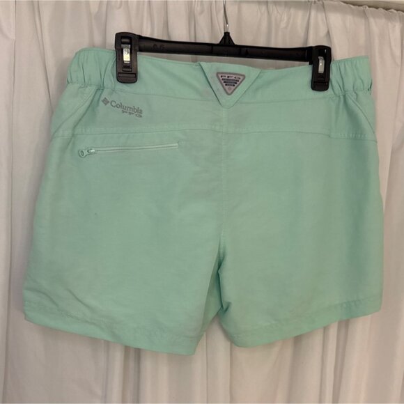Columbia Womens Omni-Shade UPF 30 Light Blue Casual Shorts Size Large - Picture 3 of 5